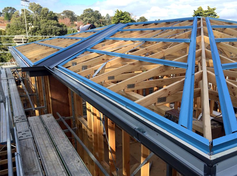 Construction Project for new Roofing installation Melbourne 
